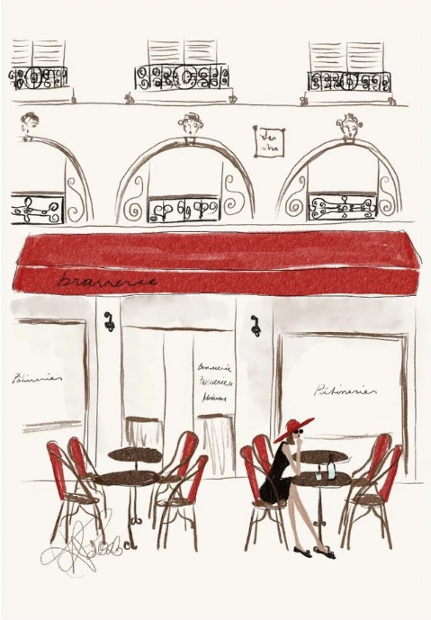 At the Brasserie