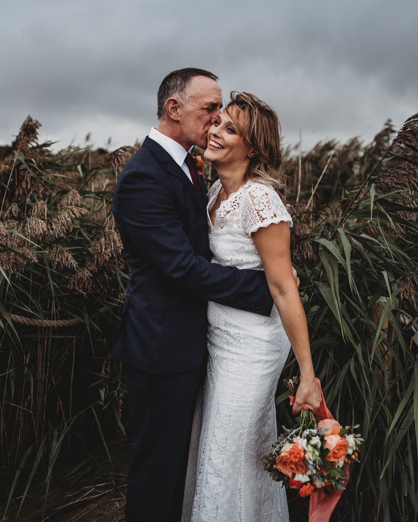 // SARAH &amp; PETE // 

At the gorgeous @cleywindmill for their intimate wedding earlier this month! They had every weather imaginable thrown at them.. the first shot was taken in what can only be described at a full blown hurricane! But these two e