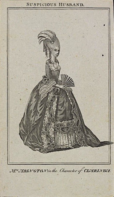 Mrs Abington in the Character of Clarinda