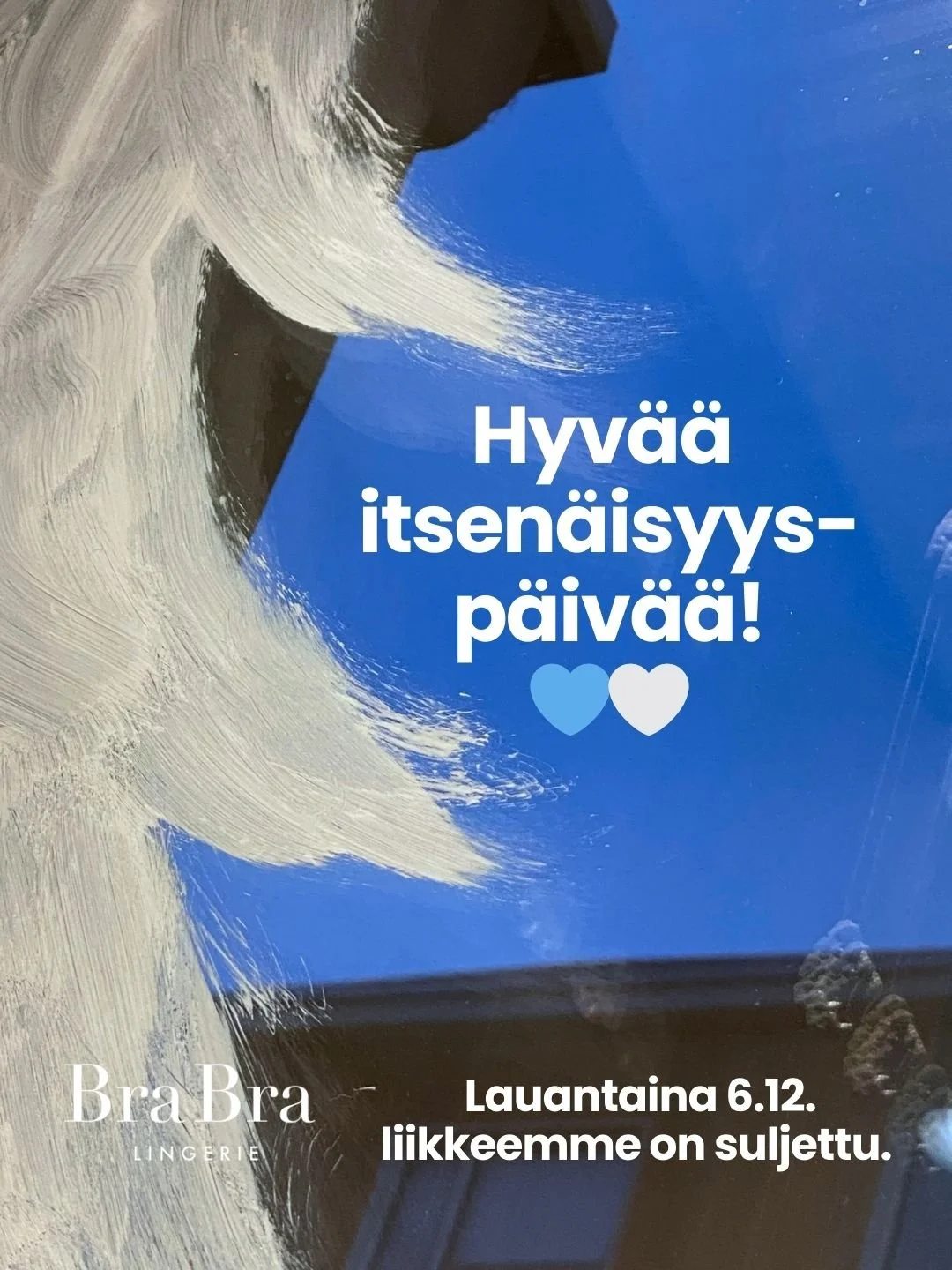 Juhlimme Suomen itsen&auml;isyysp&auml;iv&auml;&auml; 6.12., jolloin liikkeemme on suljettu. 
Tervetuloa taas maanantaina 8.12. klo 11 alkaen.

Iloista juhlaviikonloppua! 🕯🇫🇮🕯