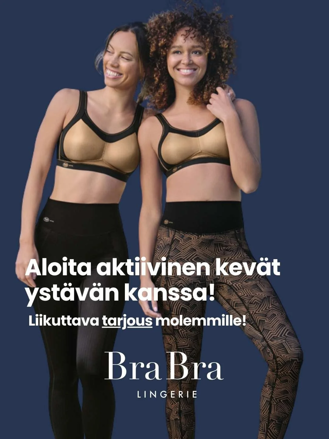 💛👯&zwj;♀️ Aloita aktiivinen ja energinen kev&auml;t yhdess&auml; yst&auml;v&auml;n kanssa! 👯&zwj;♀️💛

Kun molemmat ostavat sporttikategorian liivit tai housut, molemmat saavat 10% alennuksen n&auml;ist&auml; tuotteista.

Vinkkaa t&auml;st&auml; s