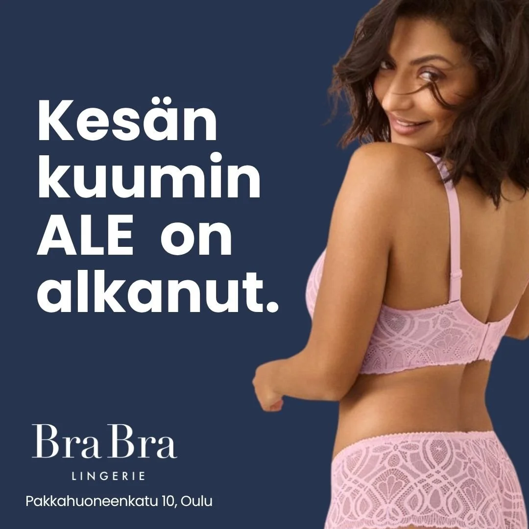🔥 Kes&auml;n kuumin alusasuale on alkanut! 🔥

Tule yksin tai yst&auml;v&auml;si kanssa tekem&auml;&auml;n upeita l&ouml;yt&ouml;j&auml;! 

Kauppa auki
⏰ ma-pe 11-18
⏰ la 11-16

📍Pakkahuoneenkatu 10, Oulu