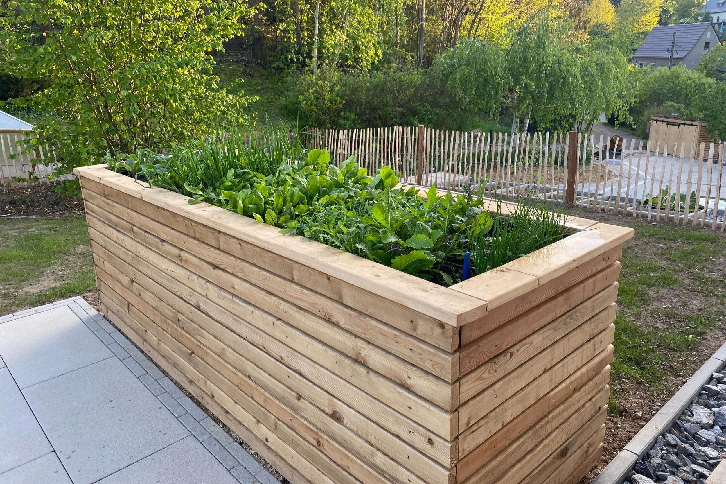Holz Hochbeet