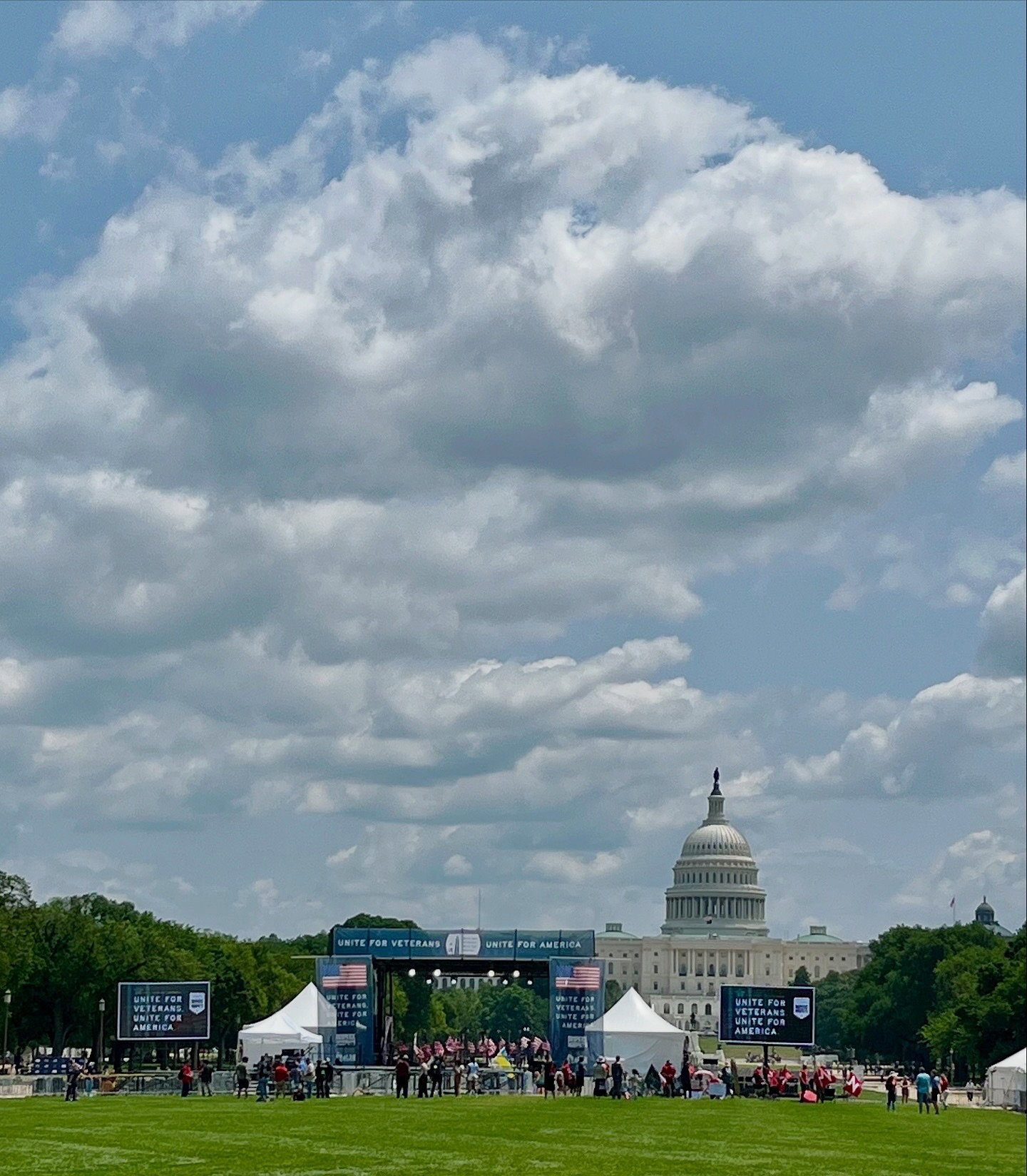 Had the absolute pleasure to attend and provide comms support for #UniteForVeterans last week. On the 81st anniversary of D-Day, following in the legacy of the Bonus Army of 1932, individuals from all 50 states, D.C., and Puerto Rico honored those wh