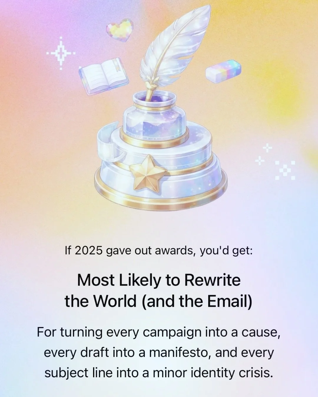 I mean &hellip;

#nottotallywrong #chatwrapped #recoveringperfectionist #oldandnew #10fcomms