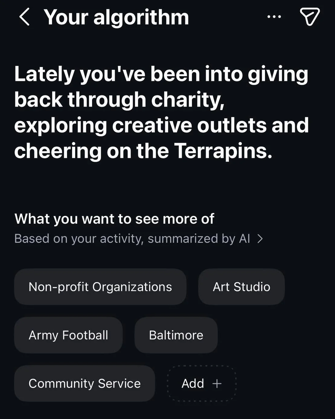 Apparently this is our Instagram algorithm lately, and honestly, it tracks.

Giving back through nonprofit work.
Exploring creative outlets.
Showing up for community.

If your feed reflects your values, we&rsquo;re good with this one.

#missiondriven