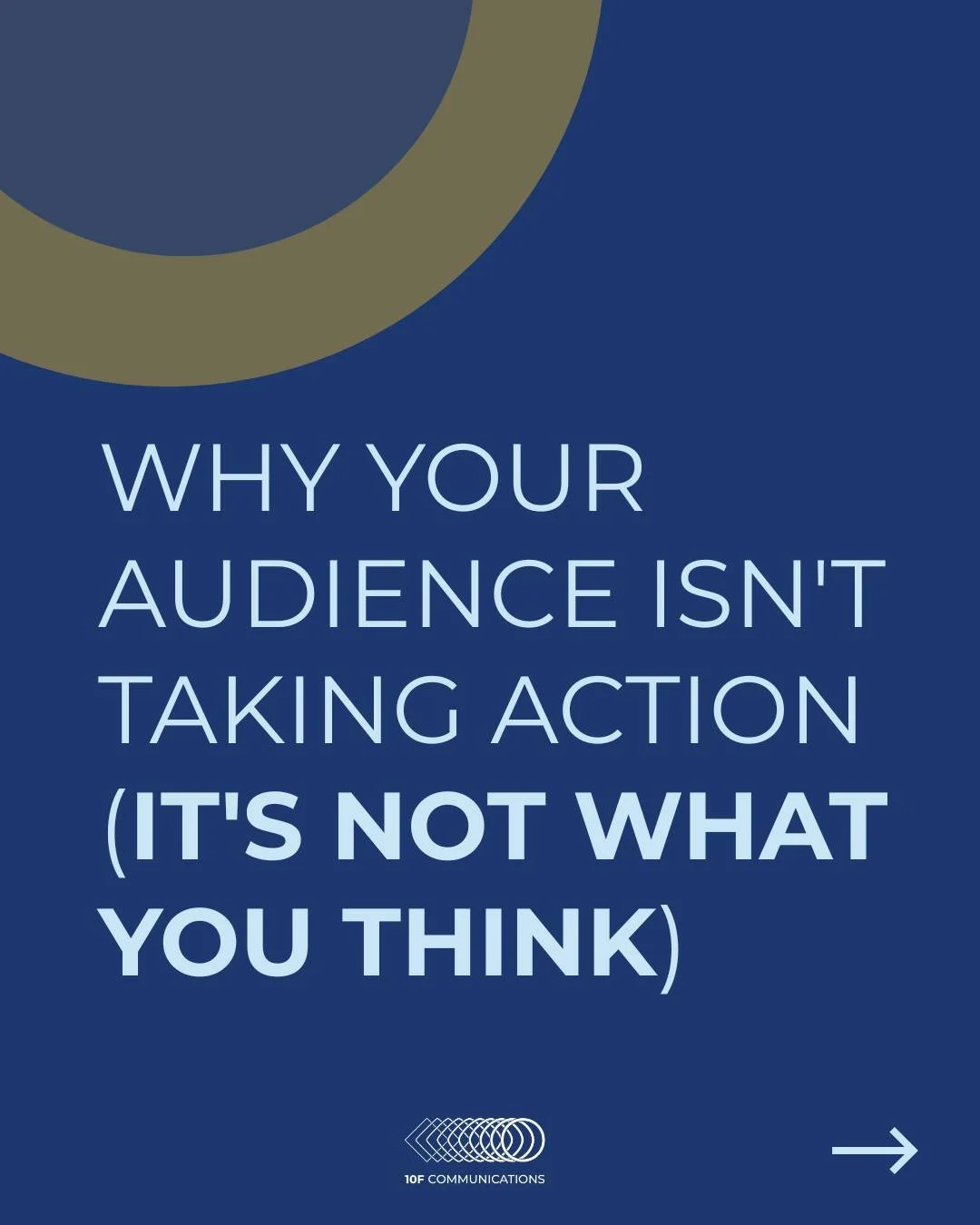 The reason your content isn't converting? You're asking for too much.

One primary ask. One link. That's the rule.

We saw this firsthand with an immigration law coalition &mdash; once we stripped their content down to a single clear ask, they got mo