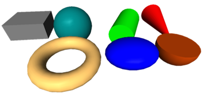 2D and 3D primitives
