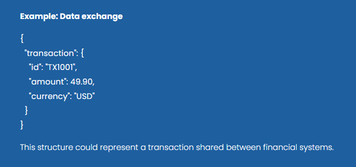 Lesson 3.3 — JSON for Data Interchange