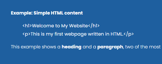 HTML Fundamentals