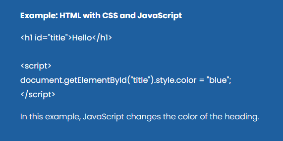 Lesson 3.3 — HTML and the Web Ecosystem