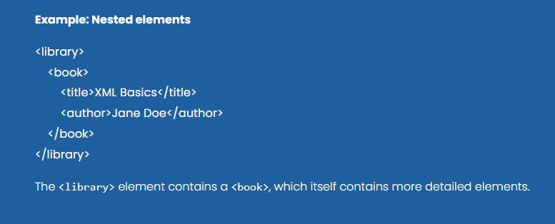 Lesson 2.1 — Nested Elements and Hierarchies