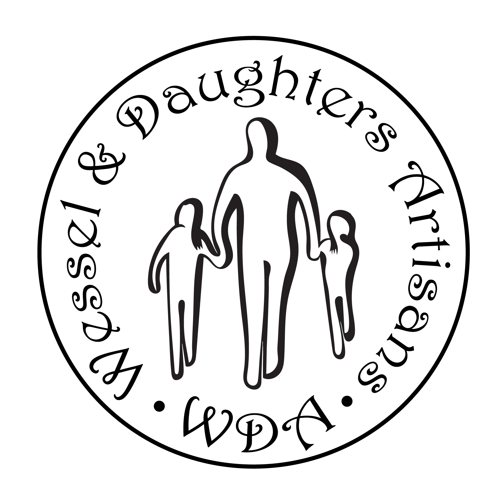 Black outline drawing of a person in a wheelchair with the phrase "disability is not inability" written around the figure.