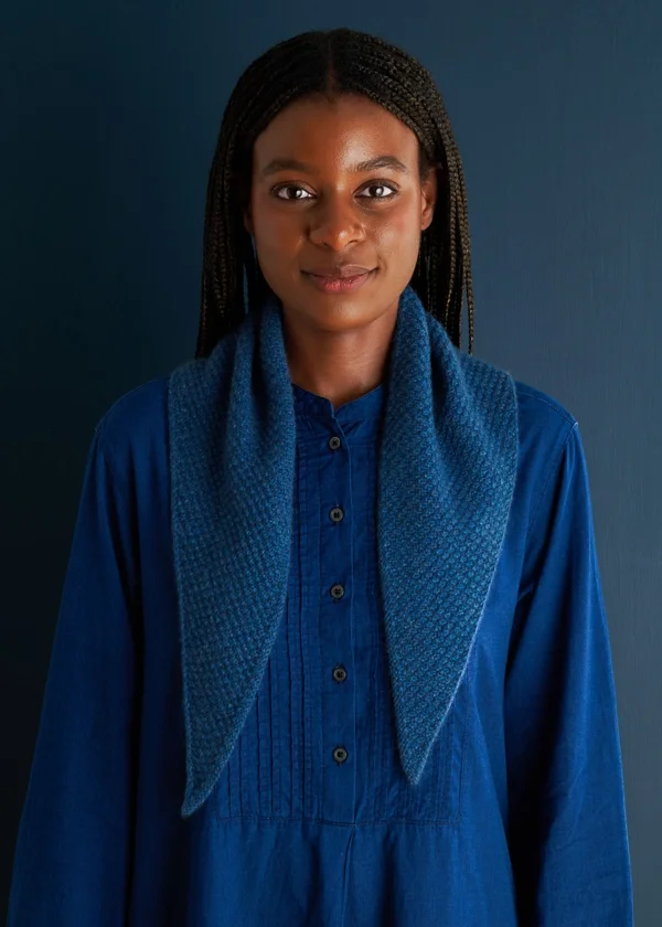 Cloudberry bandana by Purl Soho