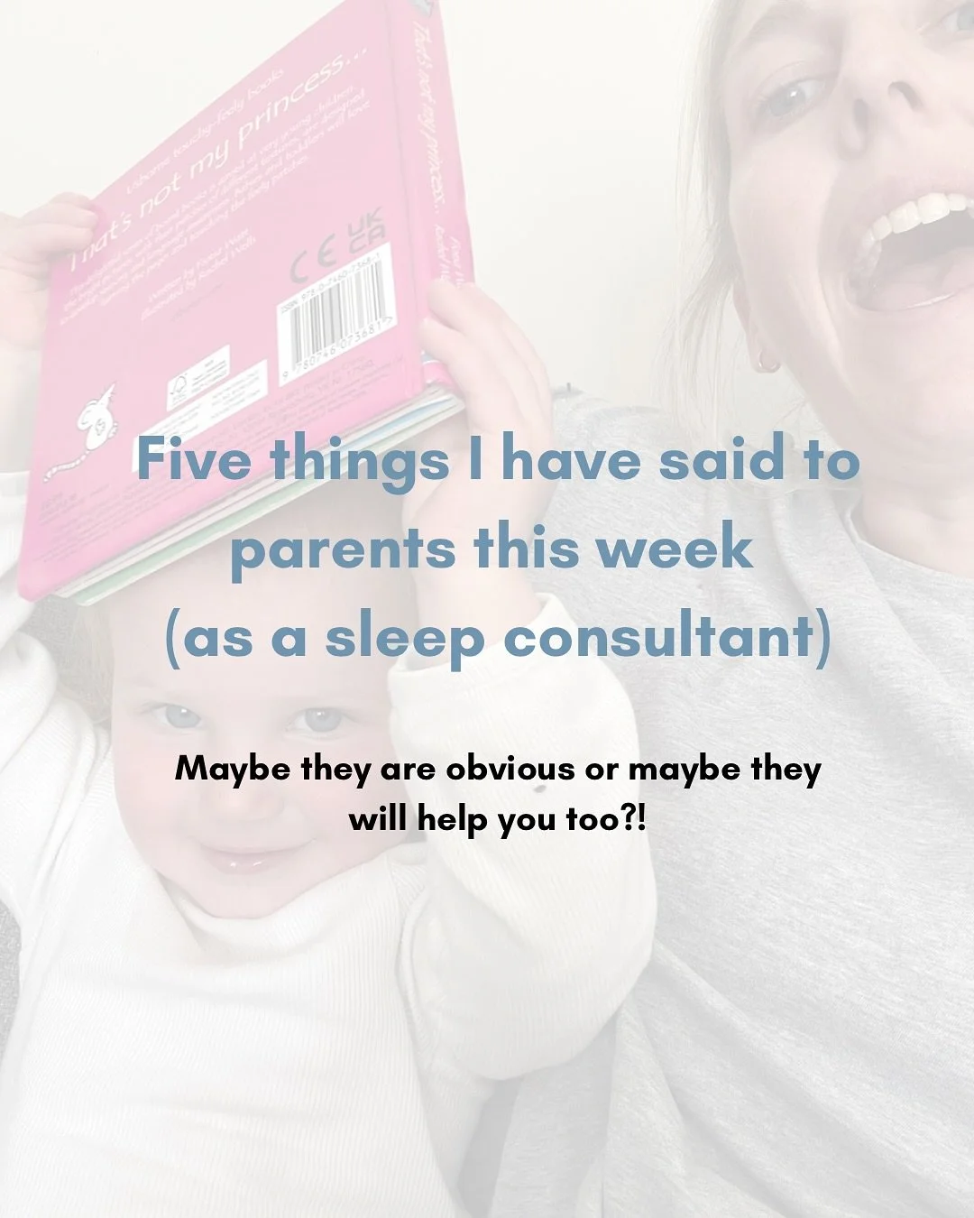Baby and toddler sleep is a complete minefield. So often, I find myself spending a lot of consultation time chatting through something parents have picked up from an app, a social media post, a friend of a friend&hellip;

I do believe everyone is wel