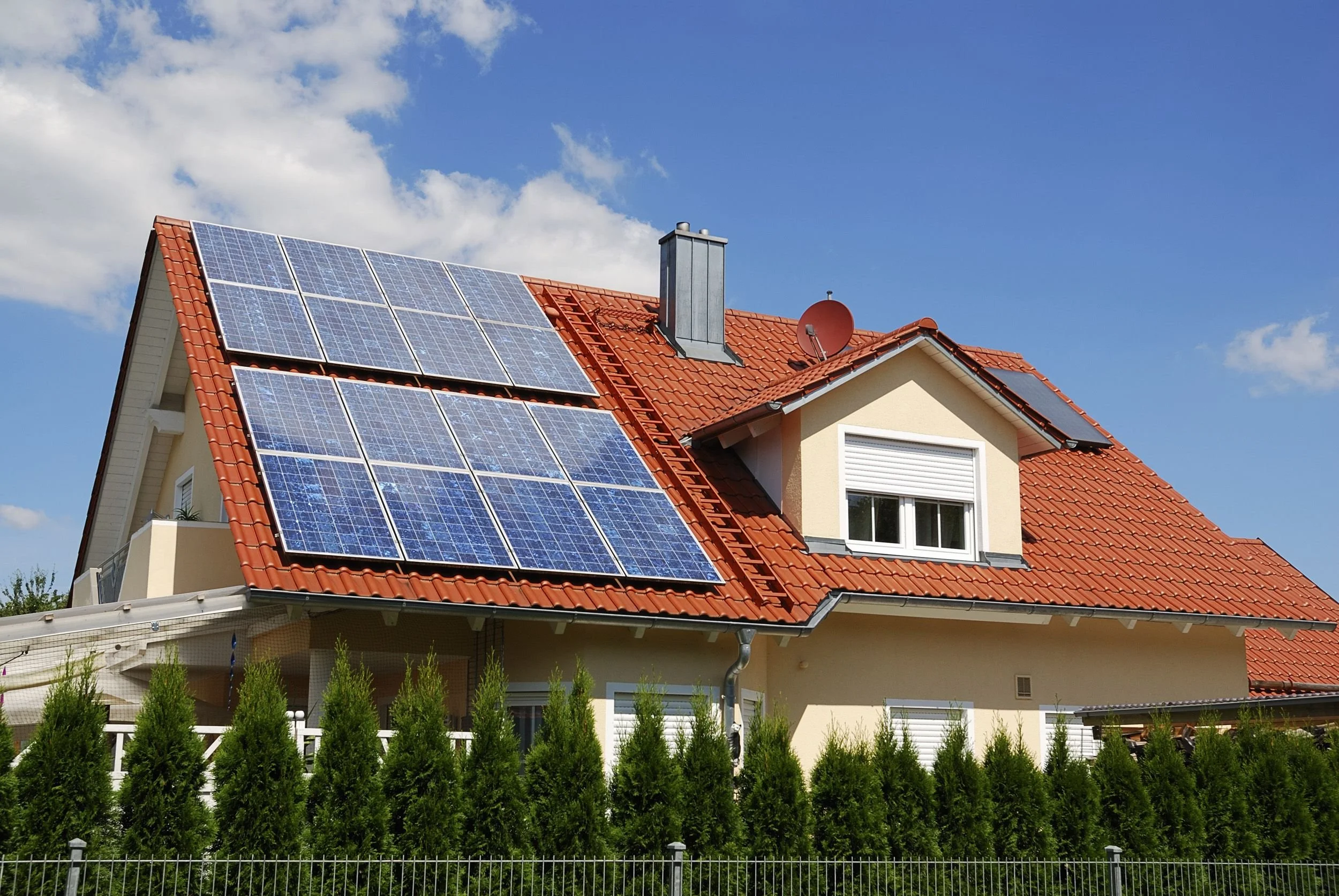 Solar Panels Provide Enough Power to Make Us Self Sufficient