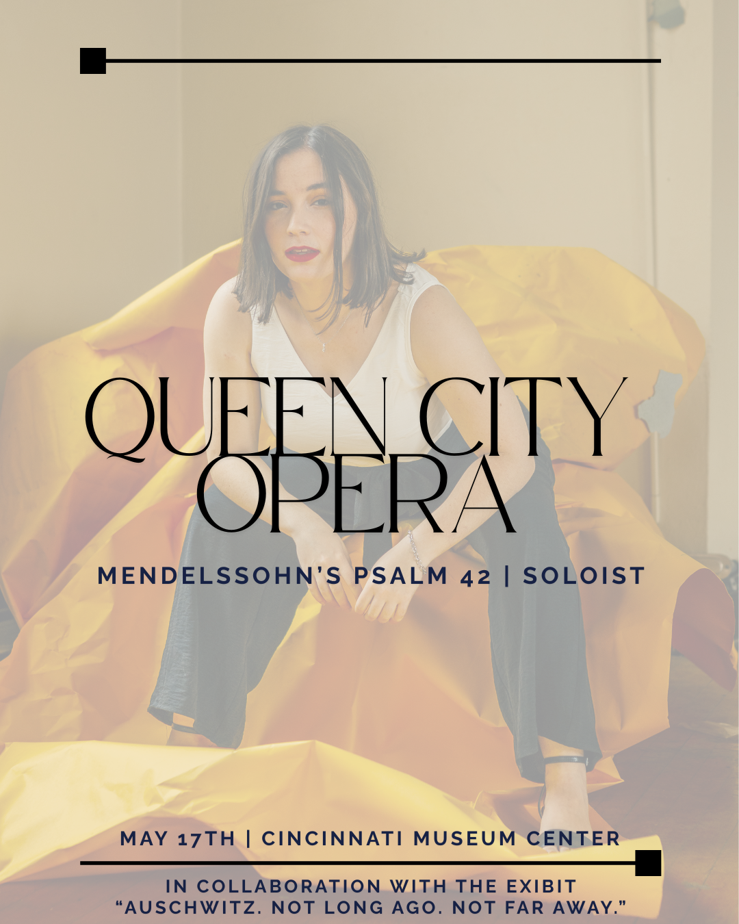 Soloist - Mendelssohn's Psalm 42 - Queen City Opera