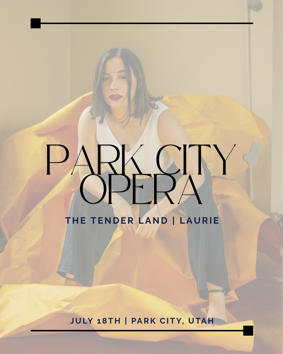 Laurie - The Tender Land - Park City Opera