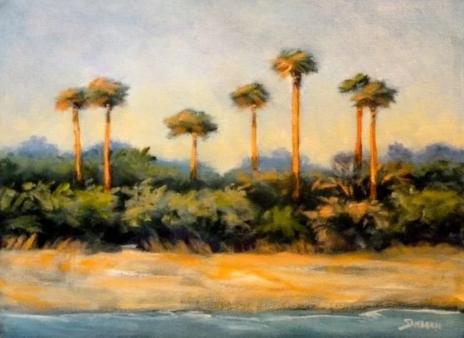 JO-ANN SANBORN   Sparkling Summer
acrylic on canvas
11" x 14"