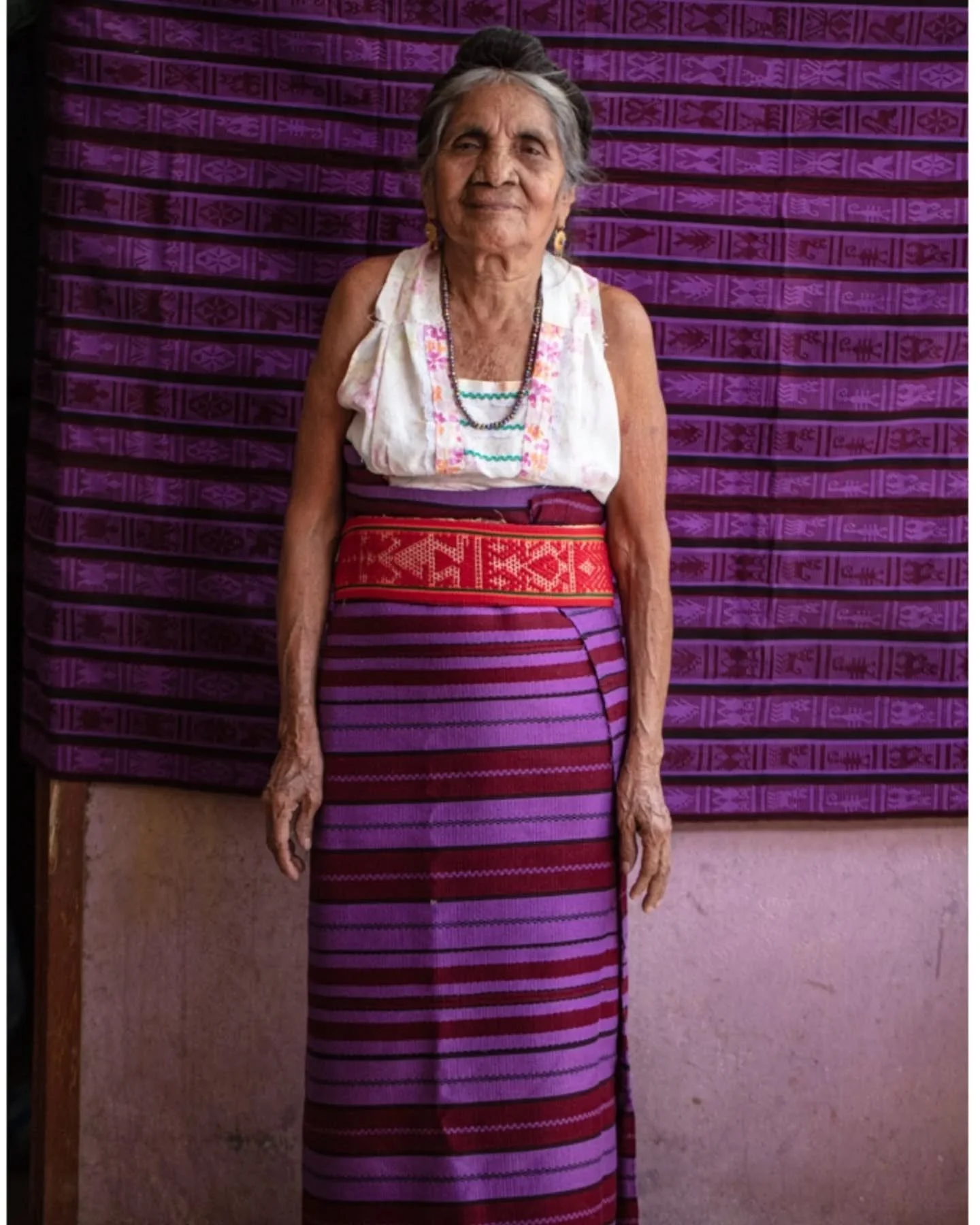 This remarkable textile comes from the coast of Oaxaca and sits at the intersection of marine conservation, cultural heritage, and community action. In Oaxaca, &ldquo;snail milkers&rdquo; practice the traditional Mixtec craft of gently &ldquo;milking