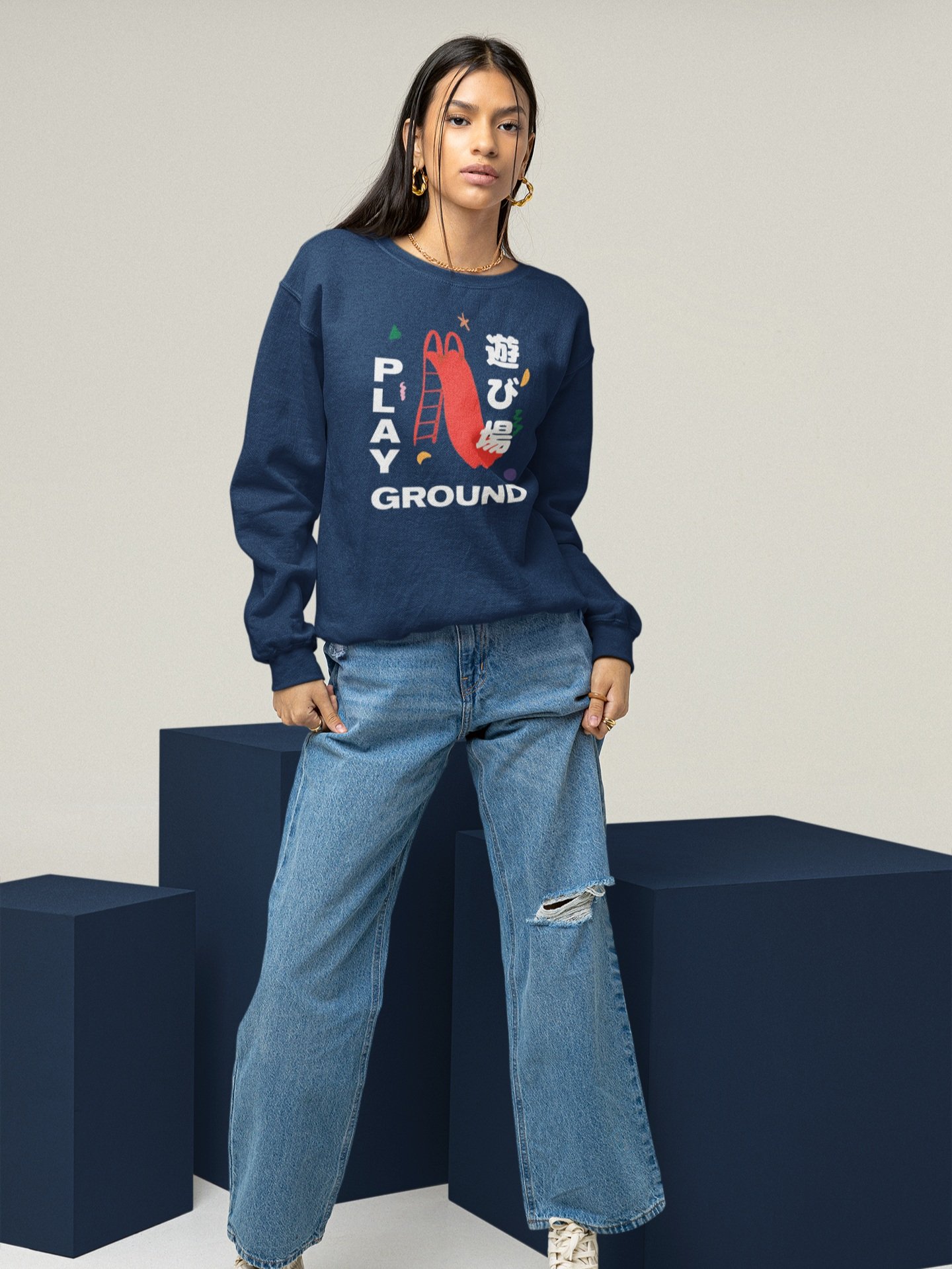 遊び場 Playground Unisex Sweatshirt