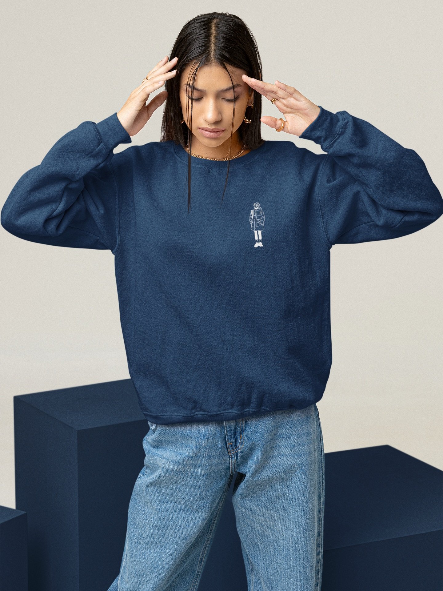夏を待つ Waiting For The Summer Unisex Sweatshirt