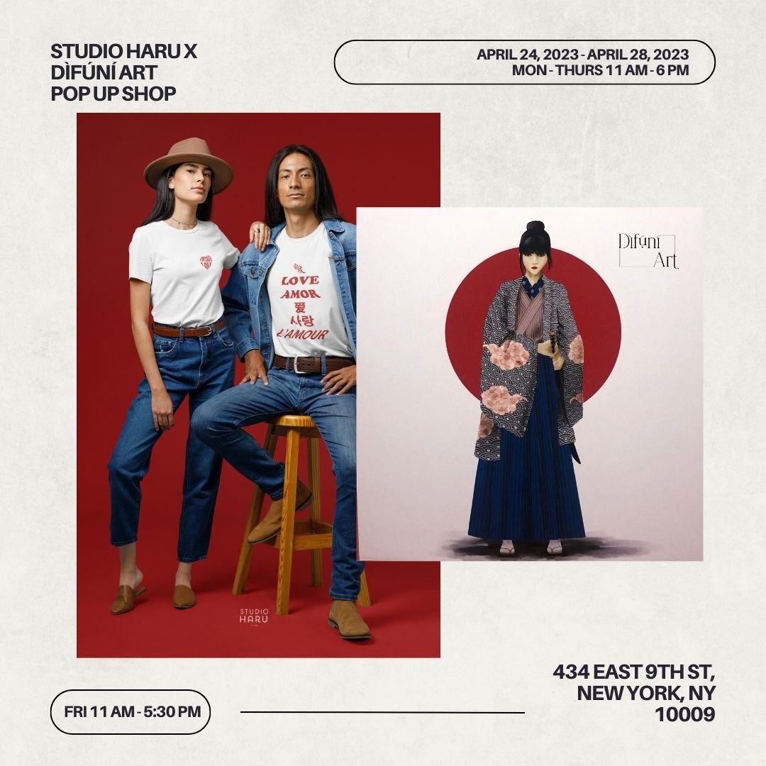 STUDIO HARU X DIFUNI ART POP UP SHOP