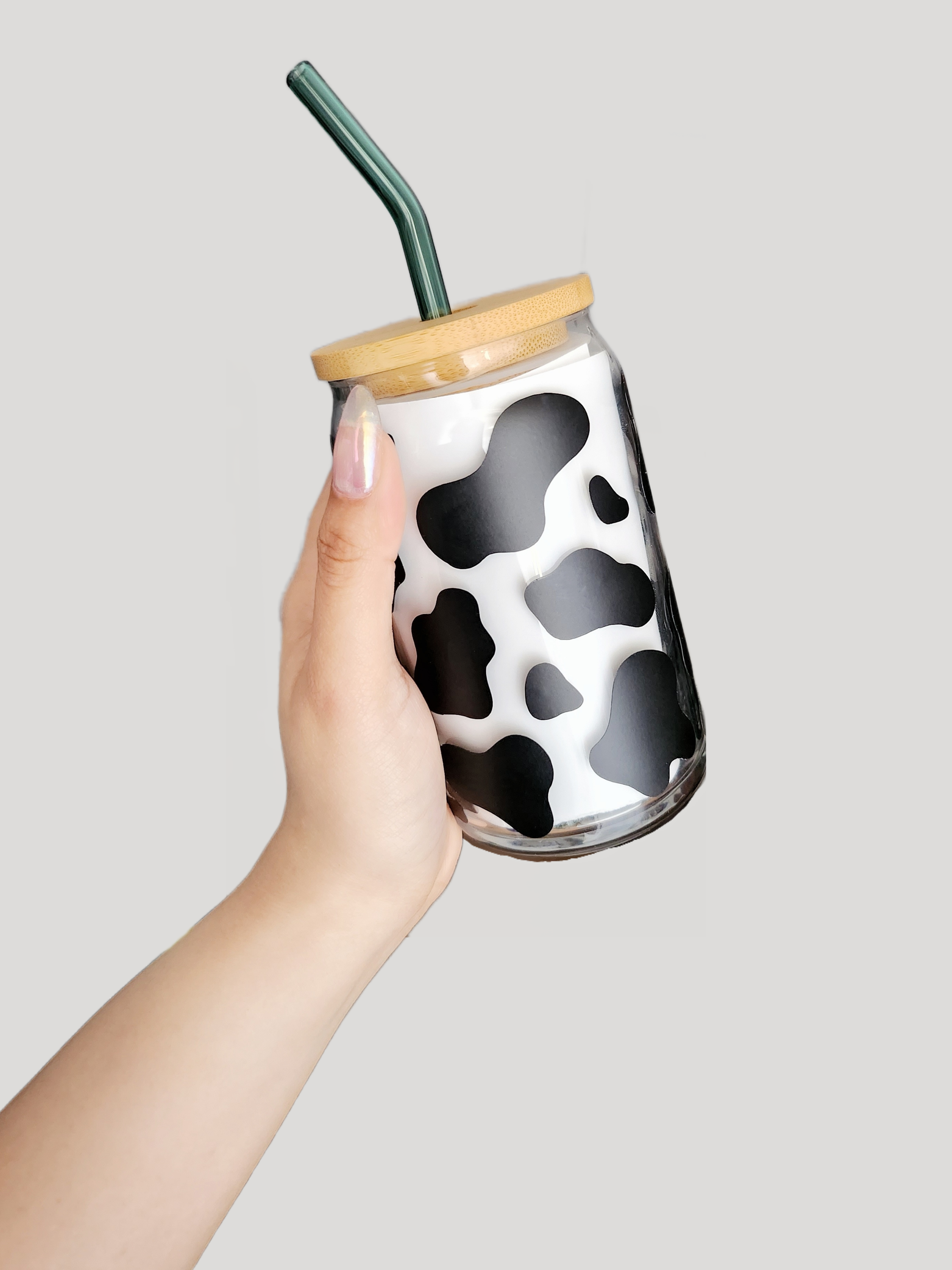 La Vaca 16oz Glass Cup