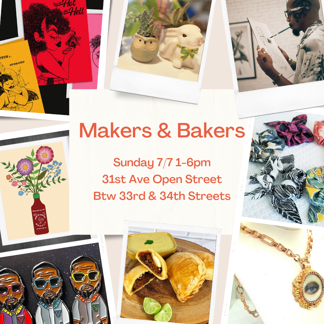 Makers & Bakers Market at 31ST AVE OPEN STREET, QUEENS
