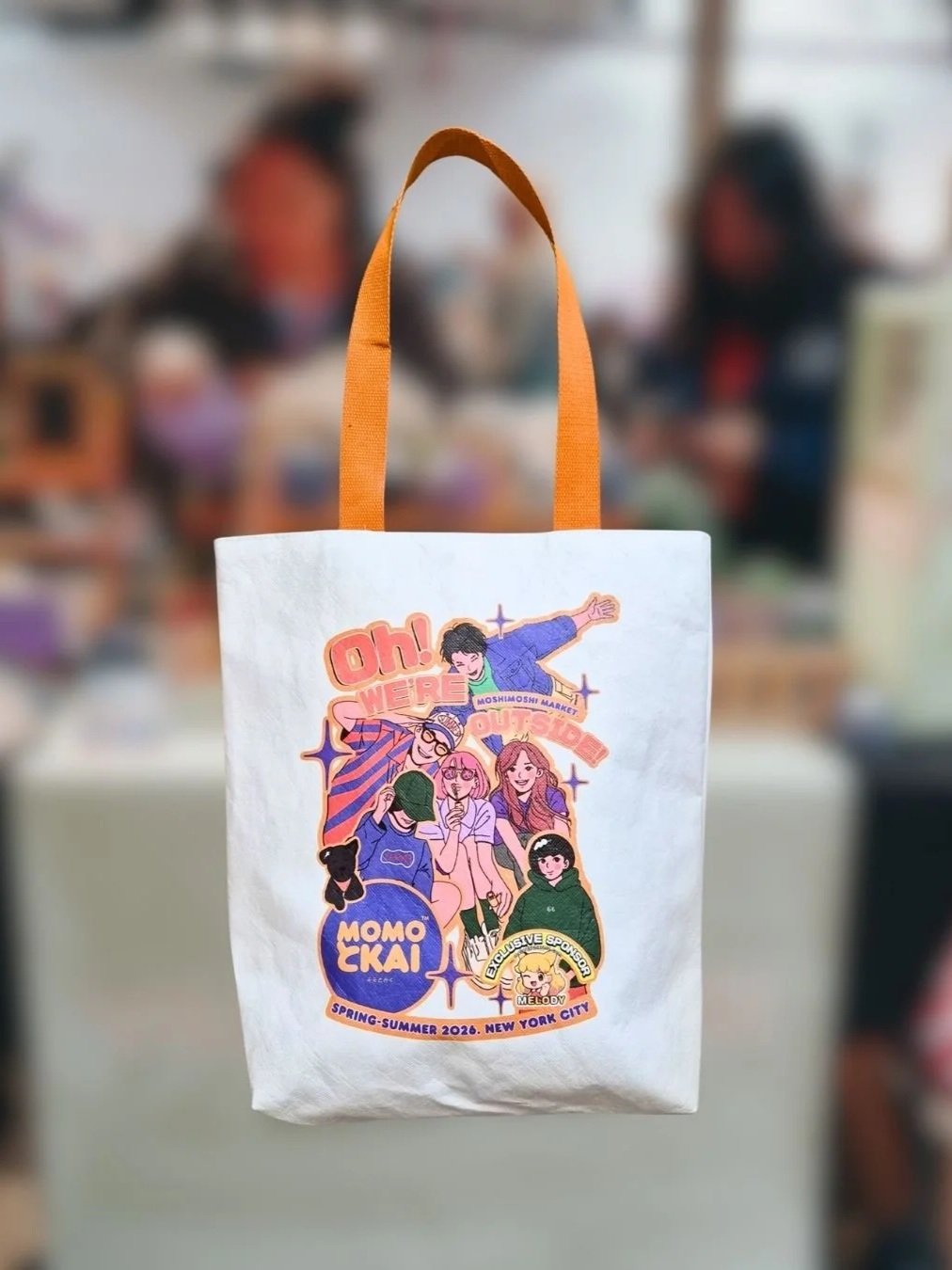 MoshiMoshi Market Season Premiere 2026 Tyvek Tote Bag