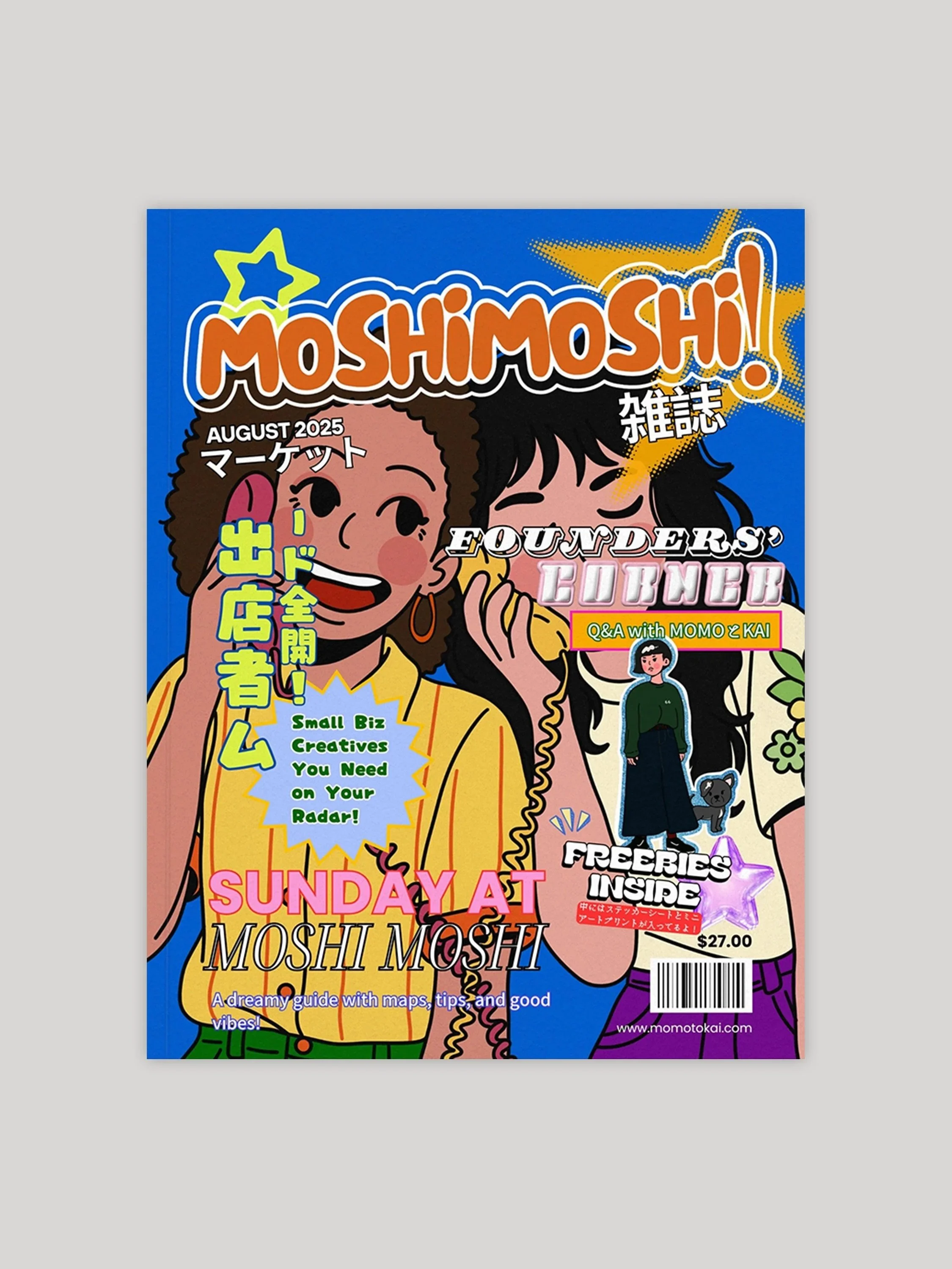 MoshiMoshi Market Magazine AUGT2025 Edition