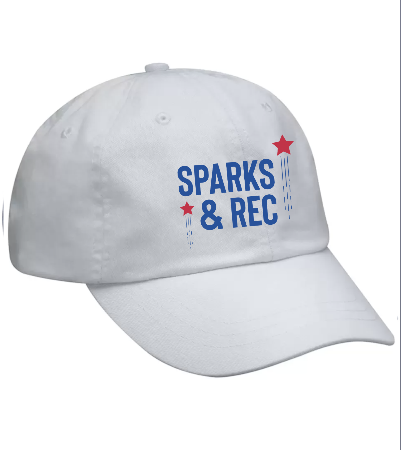 "Sparks & Rec" Embroidered 'Dad-Cap'