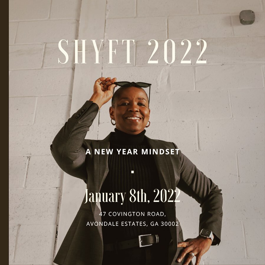 Is 2021 chasing you down like you owe it something?

Is 2022 already commanding its run of the show for the next 365 days of your life? 

If you answered yes to either question, SHYFT is just for you! 

SHYFT is an annual planning event designed to h