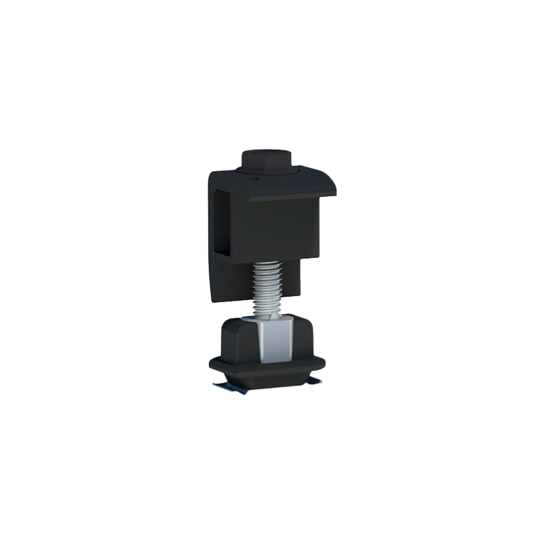 IronRidge Aire 30mm-40mm Lock End Clamp (Black)