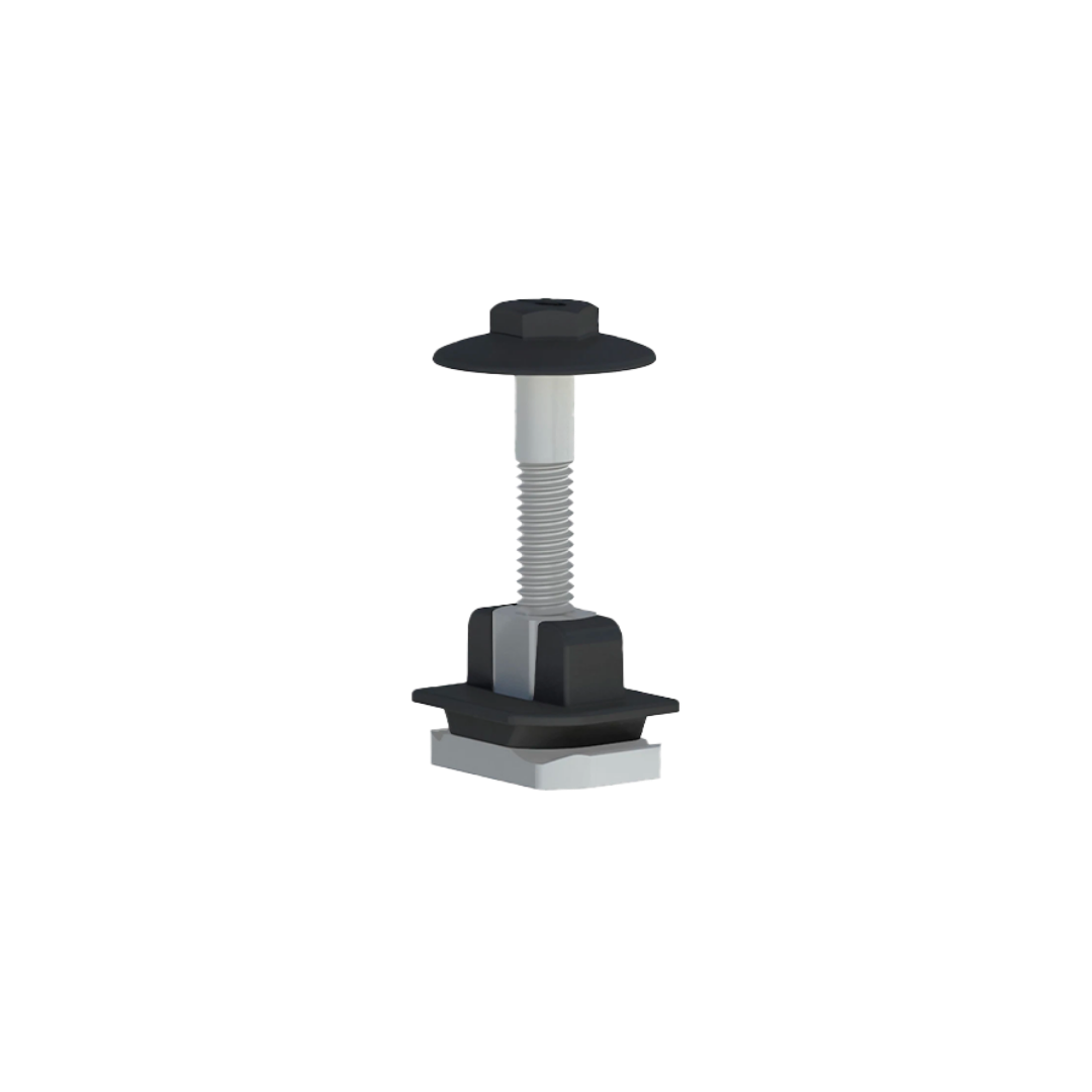 IronRidge Aire Series 30mm-40mm Mid Clamp (Black)