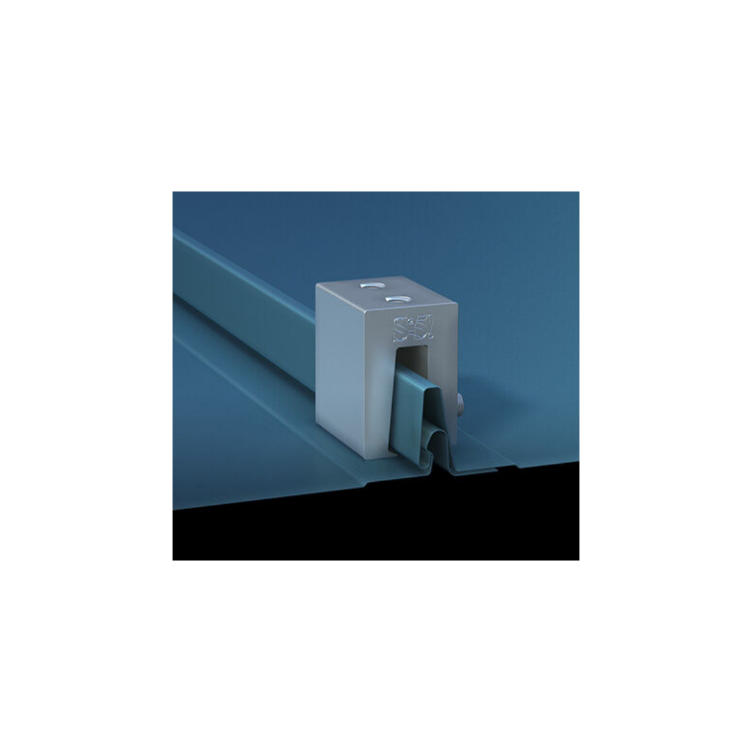 S-5! S-5-N 1.5 Clamp for 1.5" Nail Strip Metal Roof Profiles