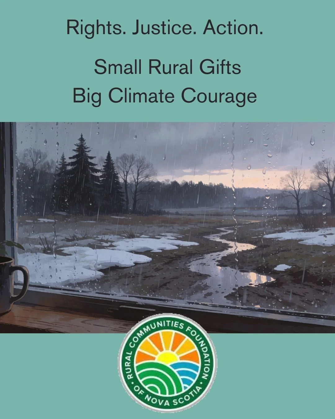 Rights. Justice. Action. Small Rural Gifts. Big Climate Courage.