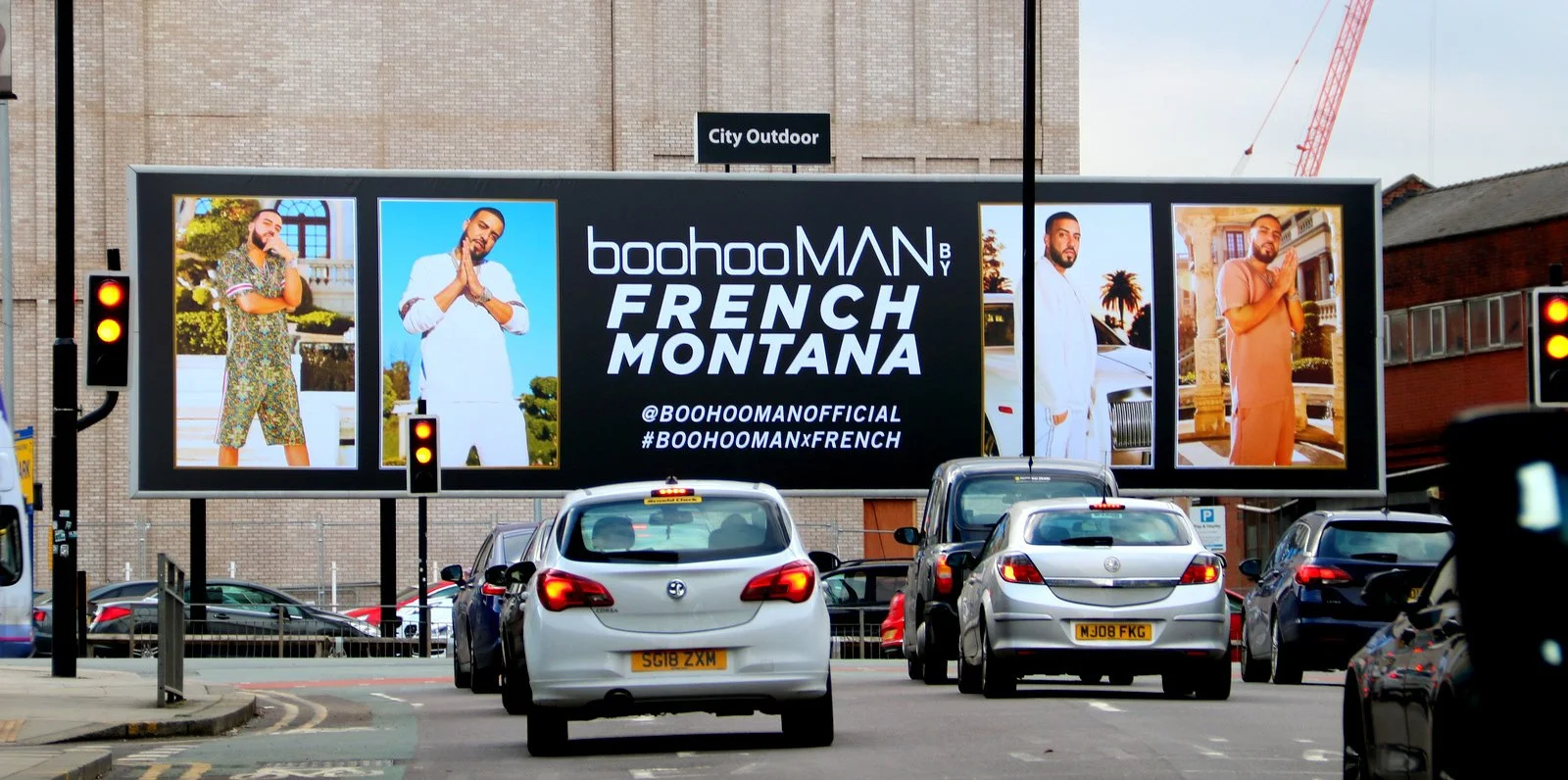boohoo French Montana billboard 