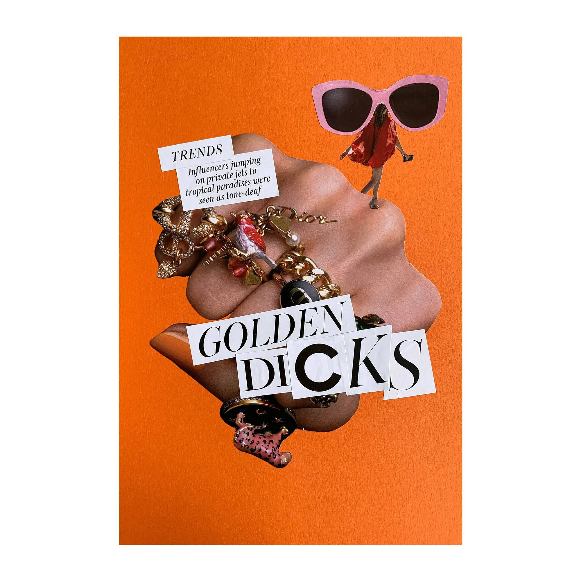 paper collage lockdown series