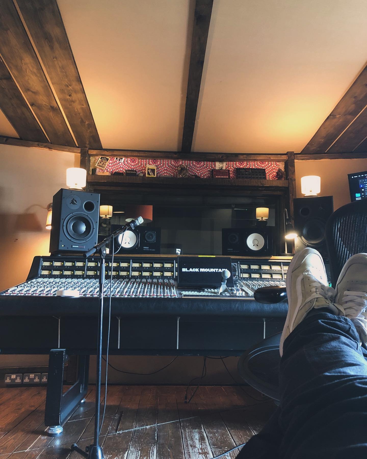 Obligatory studio pic