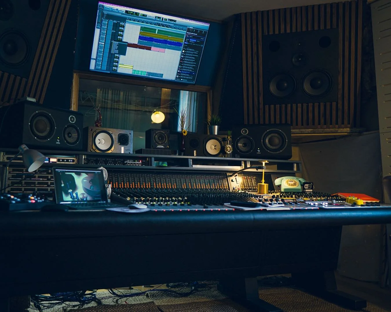 The studio has been looking very photogenic lately.