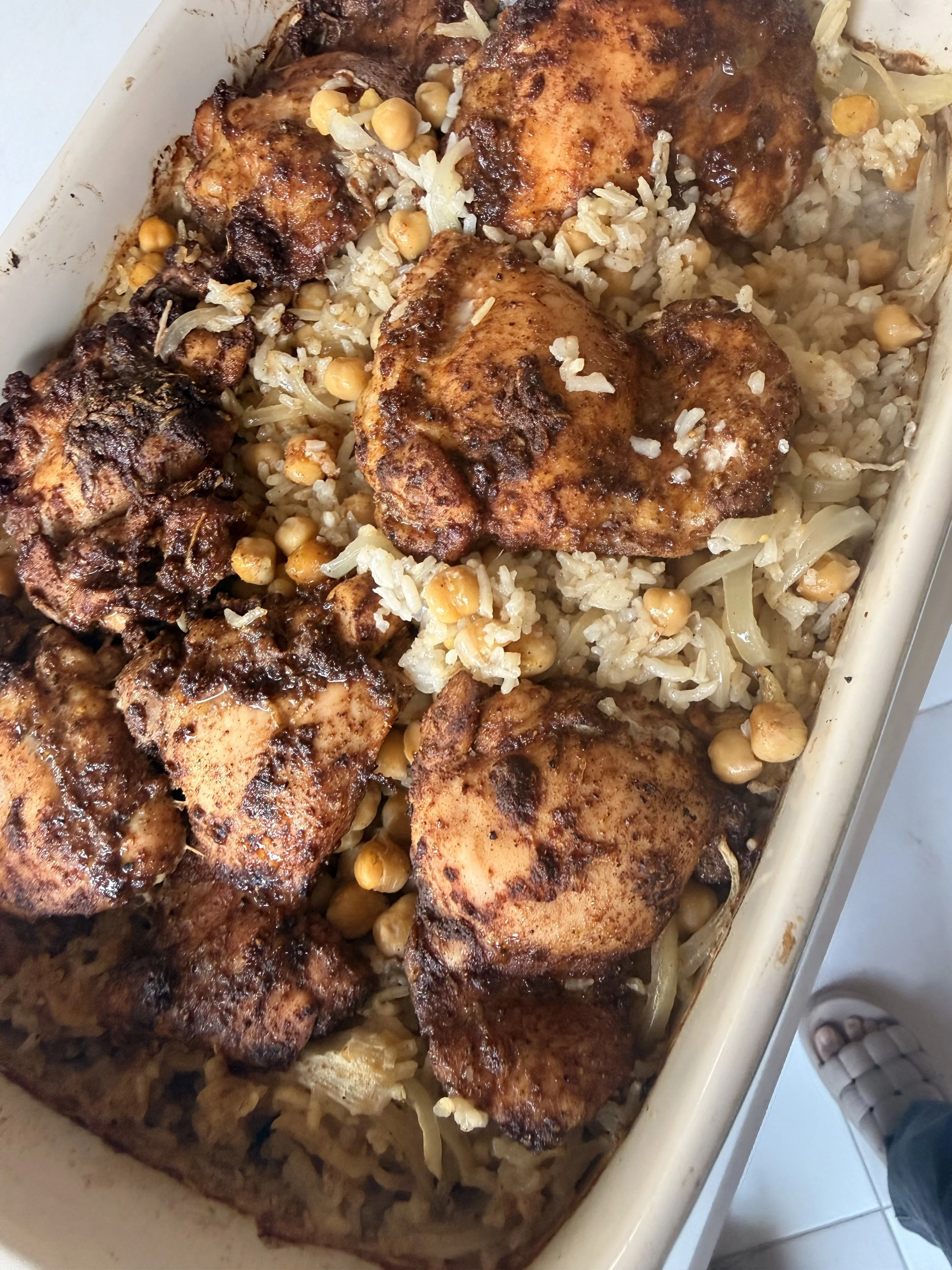 High Protein High Fibre Chicken Kabsa 