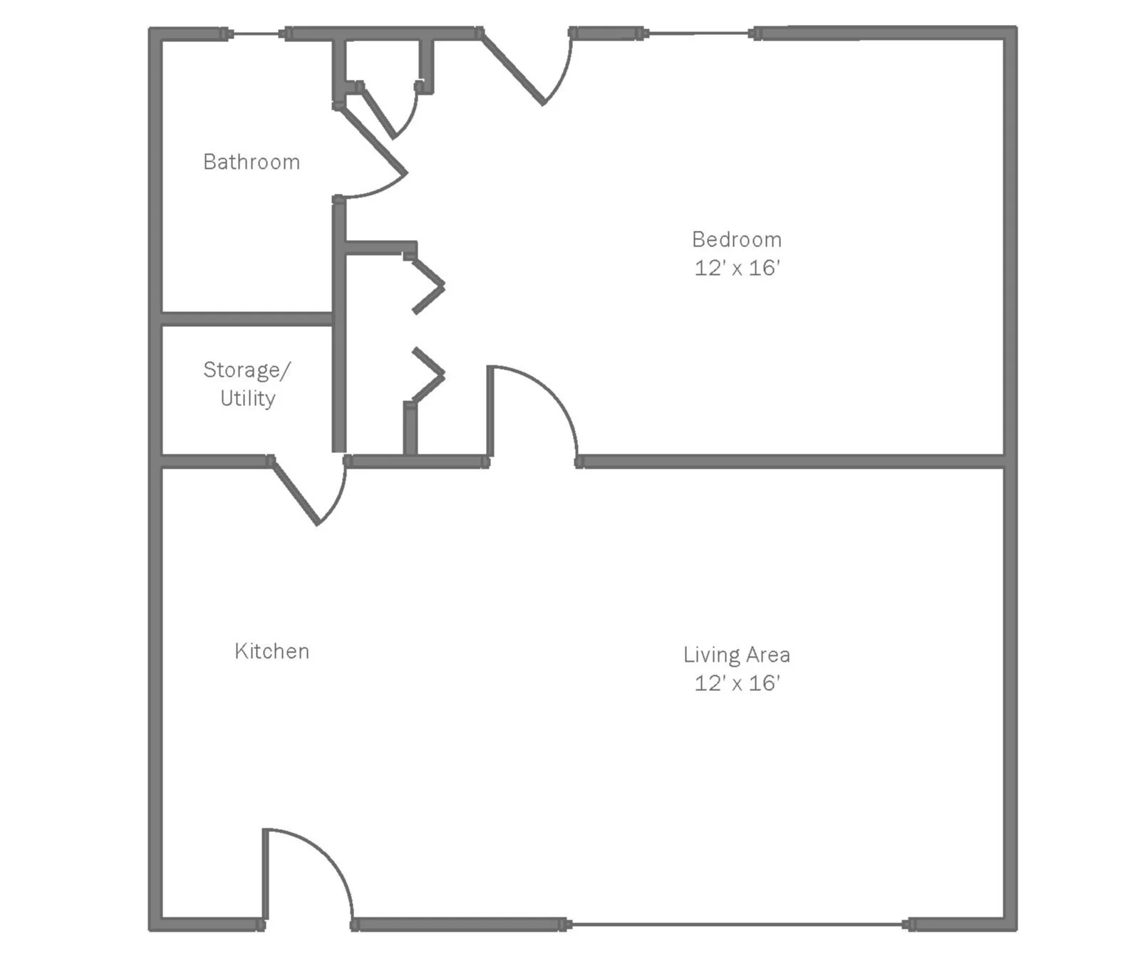 Styer Campus | 1 Bedroom Cottage
