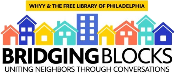 Bridging Blocks program logo for Friends Village community conversations