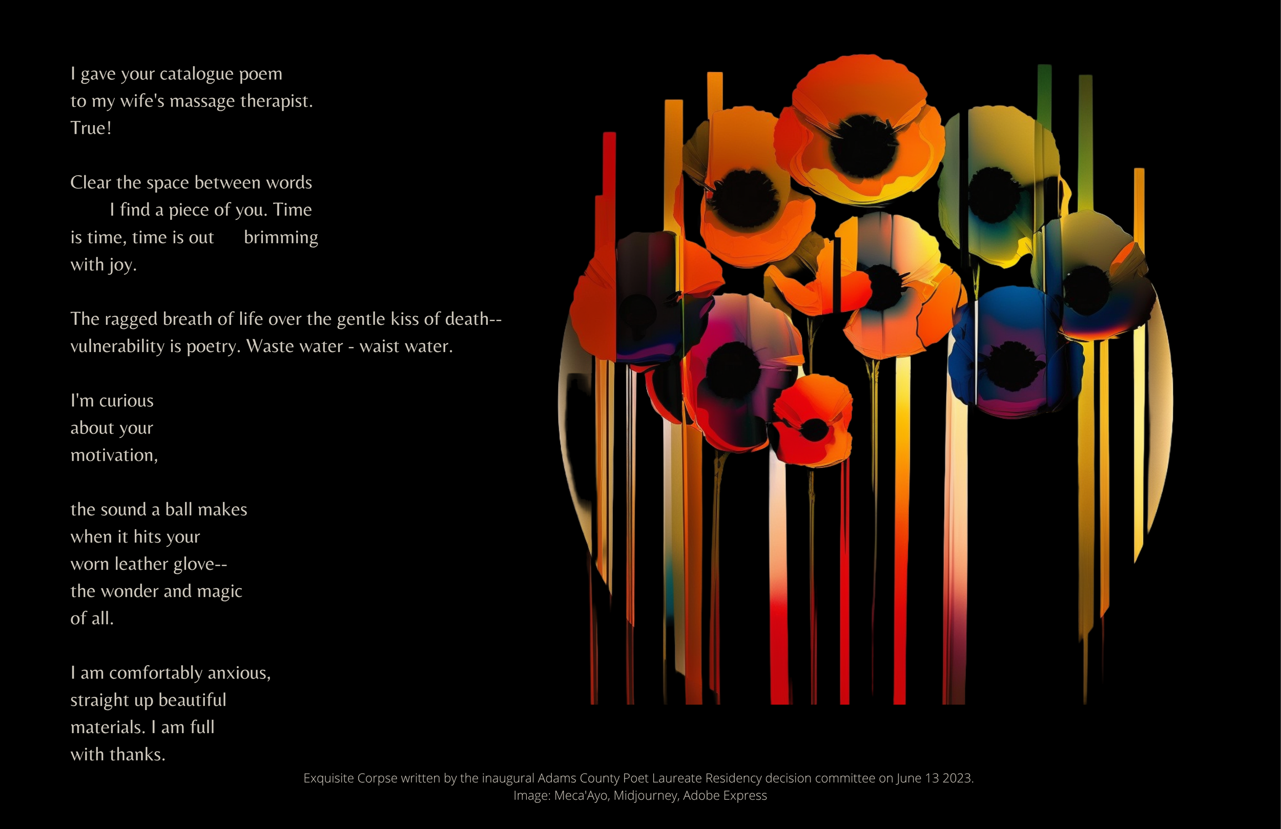 FREE PDF: Community Poetry - Clear the space between words