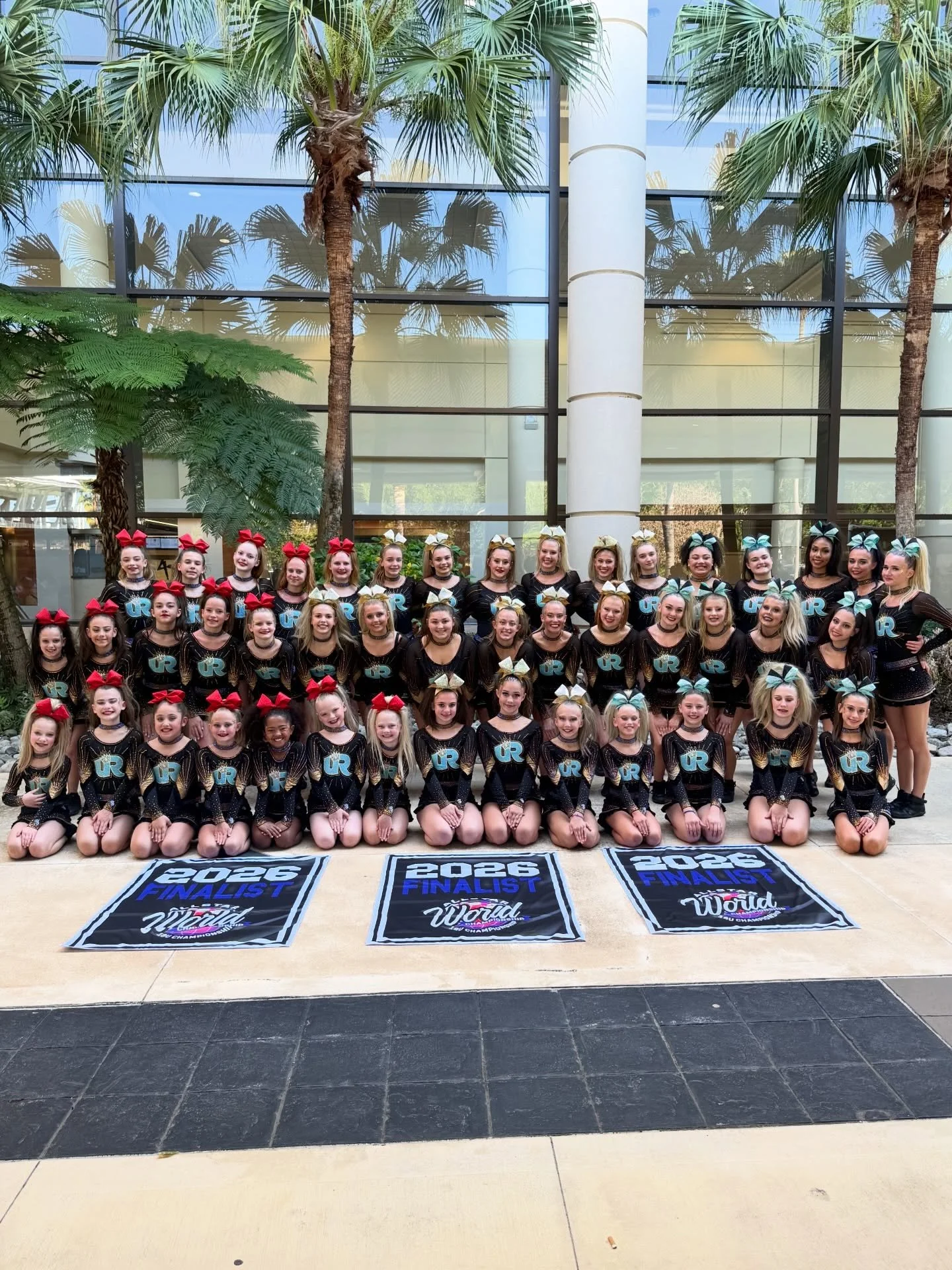 𝐀𝐋𝐋 𝐒𝐓𝐀𝐑 𝐖𝐎𝐑𝐋𝐃𝐒 2026🌎✨
Top Gun Practice ✅
Team Dinner ✅
Semi Finals with 3 HIT ZEROS 0️⃣
THREE FINALISTS🏆
Finals with 3 HIT ZEROS 0️⃣ 

We couldn&rsquo;t be more proud of ALL our athletes and coaches🥹
These amazing girls put out their