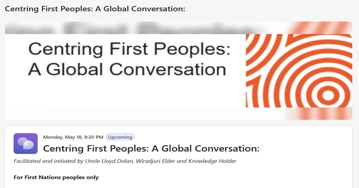 Centring First Peoples: A Global Conversation