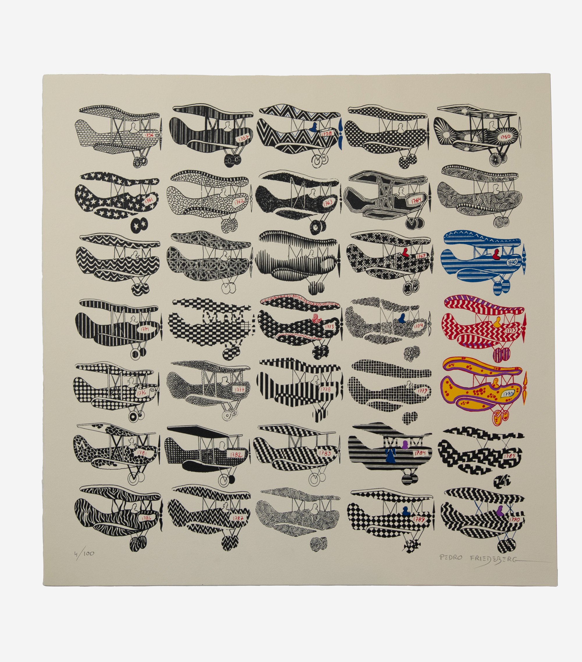 Pedro Friedeberg
Silkscreen, 25.5" x 25.5"