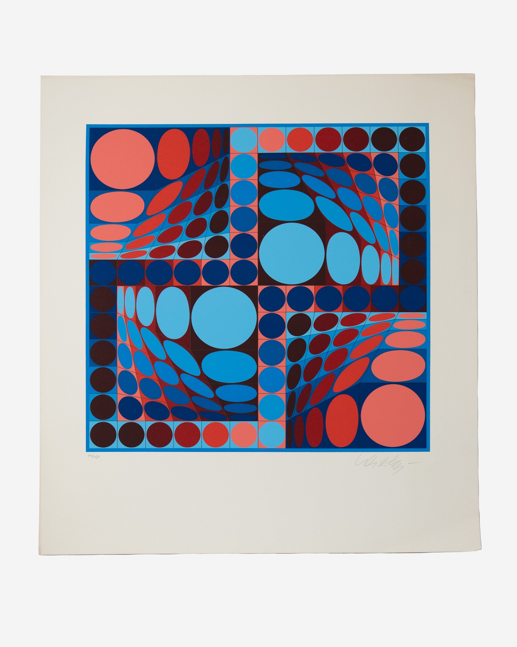 Victor Vasarely
Thez-II
Silkscreen, 23" x 20.5"