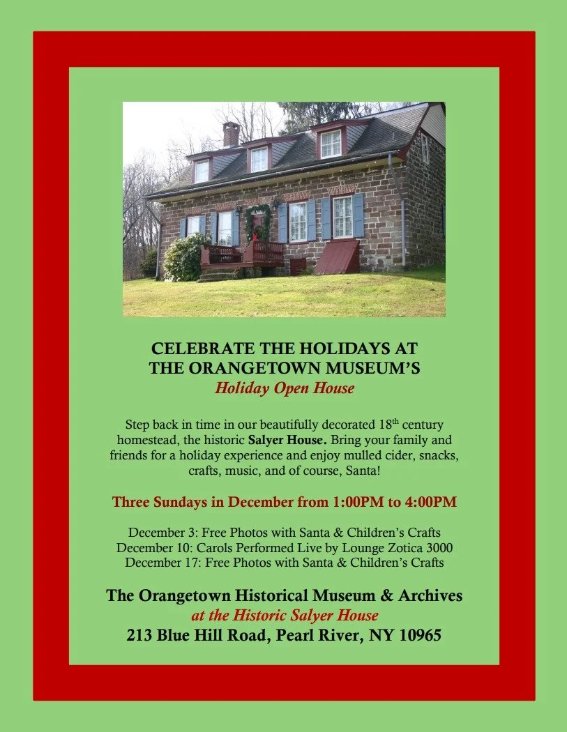 The Orangetown Historical Museum & Archives